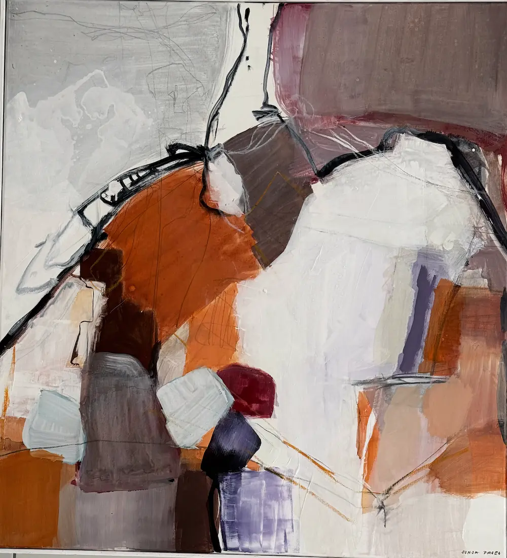 Toile texturée par Sonja Fasel
